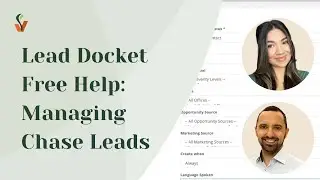 Lead Docket Free Help: Managing Chase Leads
