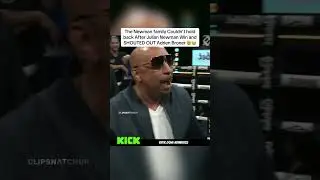 The Newman family Couldn’t hold back After Julian Newman Win and SHOUTED OUT Adrien Broner 🤯
