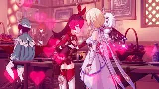 DOES AMBER HAVE A CRUSH ON LUMINE? - Genshin Impact Funny Moments