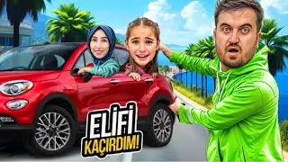 ANNESİ ÖNCE ELİF SİNEMİ SONRA ARABAYI KAÇIRDI ‼️ EYVAH BABAM ARABAYA ATLADI !!