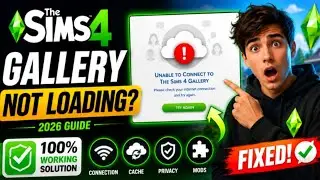 How to Fix The Sims 4 Gallery Not Loading