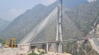 Anji khad bridge latest update  || Chenab bridge latest update
