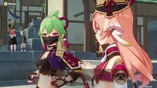 Arataki Blazing Armor Beetle Battle Boot Camp Introduction cutscene Genshin Impact Event Japanese