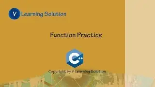 Function Practice with C++