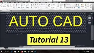 AutoCAD Tutorial 13 | Mirror, Copy Object, Multiple Object