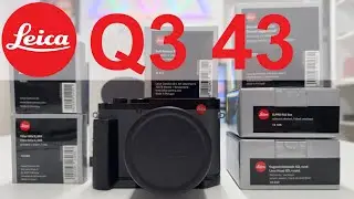New Leica Q3 43 | Accessories unboxed and explained