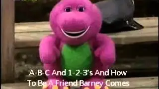 Barney And Friends Theme Song With Lyrics   YouTube