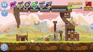 Angry Birds Friends Level 6 Tournament 1633 three stars NO POWER-UP walkthrough 2025-10-20