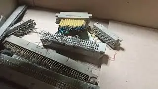 Parcel with radio components. Review of receiving components containing gold and silver
