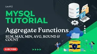 Aggregate Functions in MySQL | SUM, MAX, MIN, AVG, ROUND, COUNT | Database System 12 |  codetrix