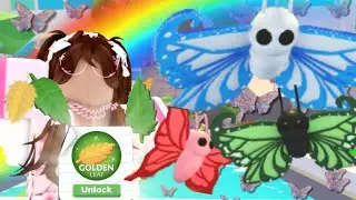 CAN I GET THE RAREST BUTTERFLY USING 10K ONLY?!! Adopt Me!