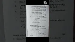 bsc(math hons) core -7 3rd semester question paper 2023