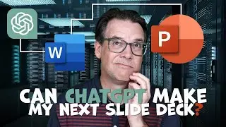 Can ChatGPT AI Generate My Next PowerPoint Presentation?