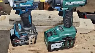 Round # 2 Makita 40V VS Masterforce U.Q. with HO battery's
