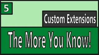 Custom C# Extensions for Unity 5 (or other programs)