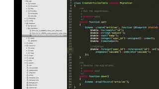 Laravel 5.4 tutorials #4 Model and Migration (Retrieving data from database part 1)