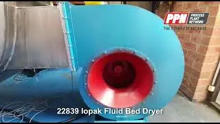 IOPAK Fluid Bed Dryer with Riello Gas Burner GFGQ-300/GAS [22839]