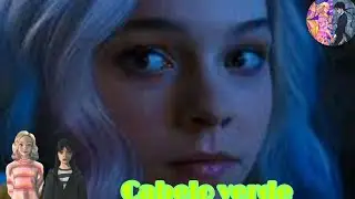 ENID COM CABELO VERDE