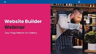 LEARN | Easy 3 Page Website for a Bakery