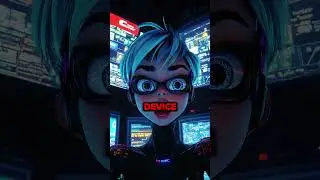 Hacker's Identity ERASED! 😱 | The Neon Nightmare Ep.1 | Cyberpunk Thriller #shorts