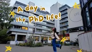 A Day in the Life of a PhD Student 🌟 Tag along to work vlog!