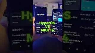 Xiaomi HyperOS VS MIUI 14 