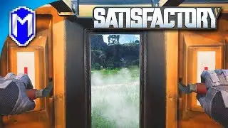 3D Factorio, Getting Our Factory Started - Let's Play Satisfactory Live Stream Alpha Gameplay Ep 1