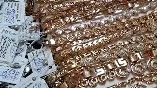 Позолота медицинский сплав браслеты