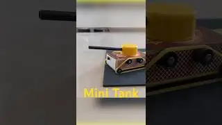 Matchbox Craft Idea [Mini Tank] #matchboxcrafts