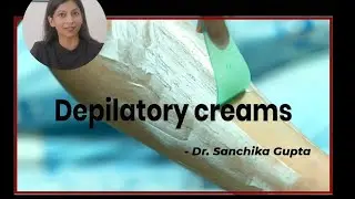 Depilatory creams - pros and cons by Dr. Sanchika Gupta 👩‍⚕️ #dermatologistinfaridabad