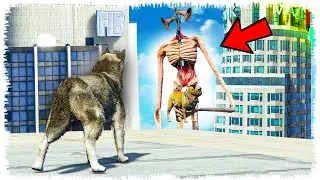 РЕКС пен ТУЗИКТІ Сиреноголовый өлтірмекші(GTA V)нурченл джони окигасы дако жонимен касой ержан тузик