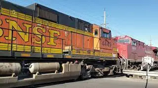 BNSF 9656 NB with a Awesome Lashup Part 2 of 6