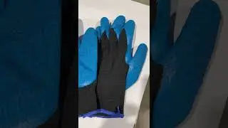 01-320 Перчатки Х/Б с Латексным текстур налад. Утепленная (р/ов)  "ХОЗЯИН"