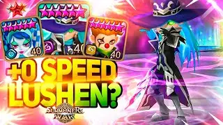 JAMIE + 0 SPD DAMAGE DEALERS - Summoners War