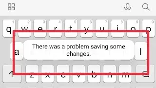 fix YouTube yt studio There was a problem saving some Change problem solved in Android