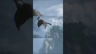 WUKONG vs ERLANG SKY FIGHT Cutscene in BLACK MYTH WUKONG Game Intro #Shorts