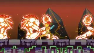 Metroid Battle Scene