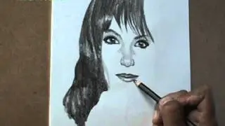 DIBUJAR UN RETRATO CON LÁPIZ DE GRAFITO SUAVE- Ejercicios de Dibujo Artístico PROFESIONAL