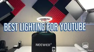 Best Lighting for YouTube Videos | Neewer 660 led video light 2.4G Advanced lighting