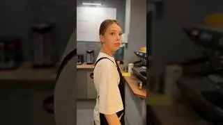 Do you notice the latte art on the coffee?! 