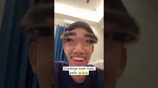 CHALLENGE BUAT MUKA PELIK 🤣