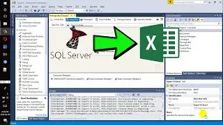 Export Sql Sever Data To Excel with SSIS
