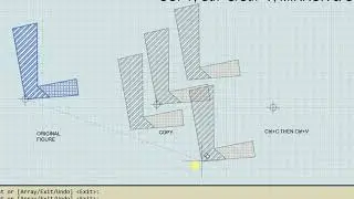Comparing AutoCAD Commands - COPY, MIRROR & OFFSET