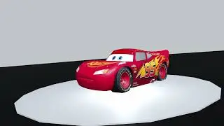 Lighting McQueen Turntable animation cars prisma 3d