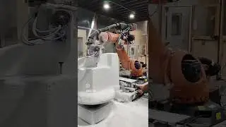 KUKA 6-Axis Robot Arm Milling Capabilities V.2