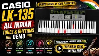 Casio LK-135 All indian tones and rhythms
