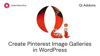 How to Create a Pinterest Image Gallery using Elementor Addons in WordPress
