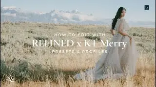 Lightroom Edit of a stunning editorial by KT Merry | REFINED Co