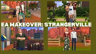 EA MAKEOVER STRANGERVILLE| Sims 4 Create a Sim  #sims4 #sims4cc #simscas #strangerville