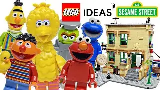 LEGO Ideas Sesame Street review! 2020 set 21324!